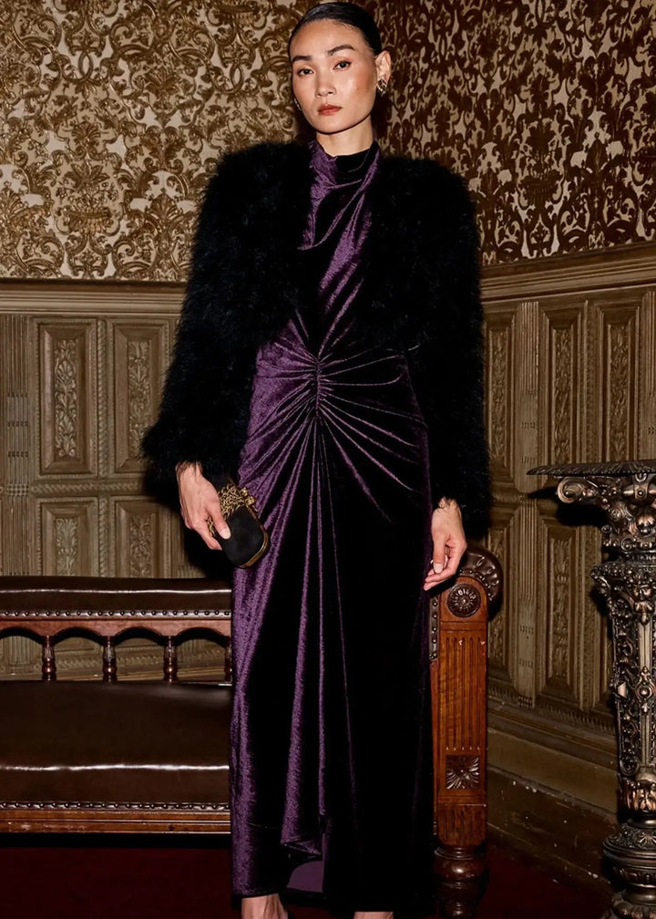 Lavish Cowl Dress