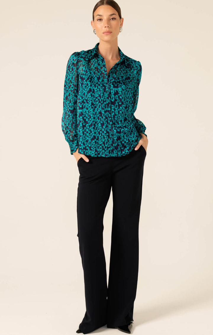 Ocean Oasis Blouse