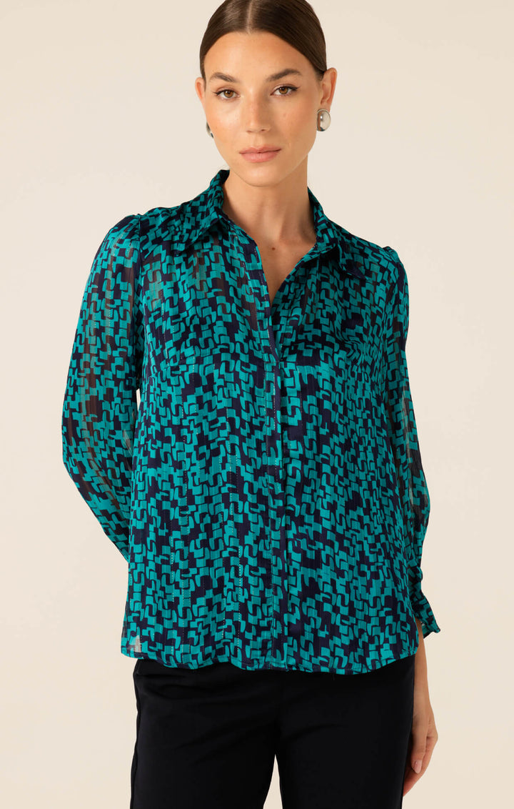 Ocean Oasis Blouse