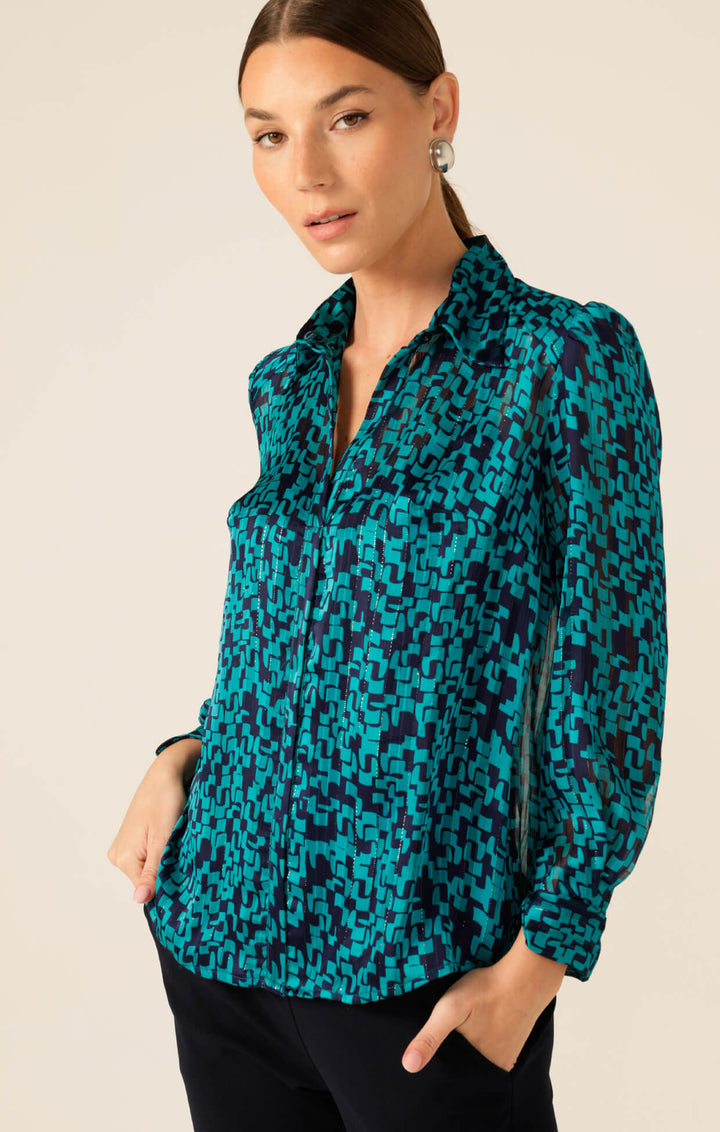Ocean Oasis Blouse
