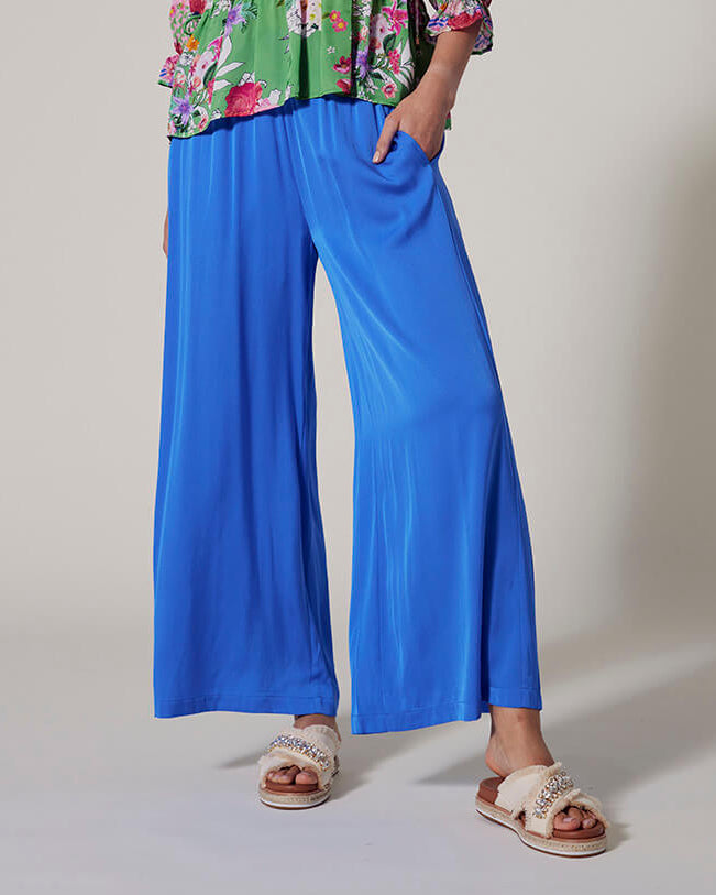 Corfu Blue Luxe Pant