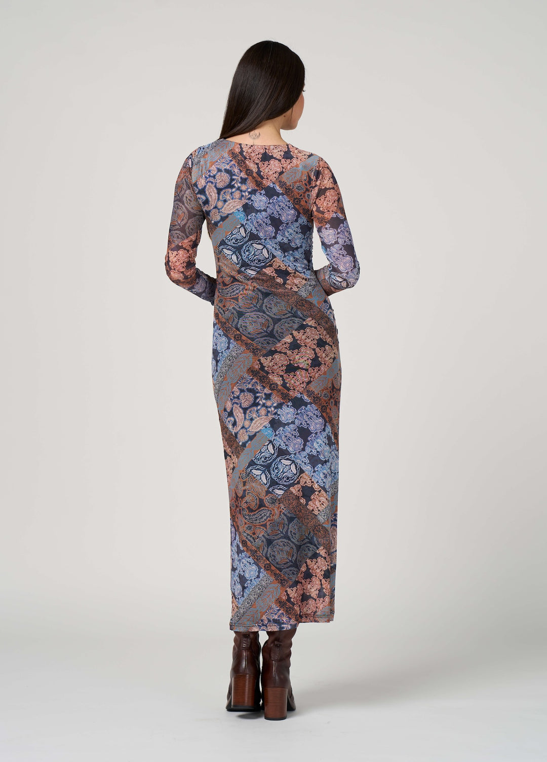 Byzanthium Mesh Dress