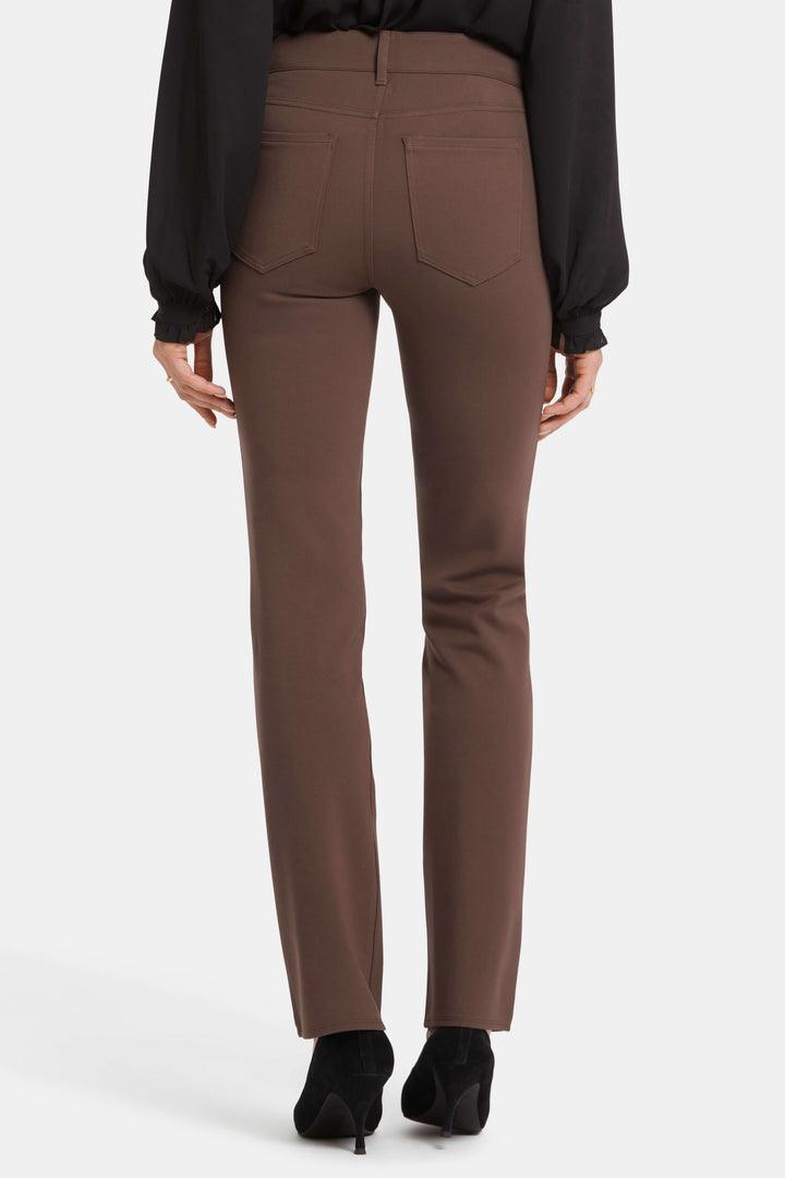Marilyn Straight Leg Jean - Coffee Bean