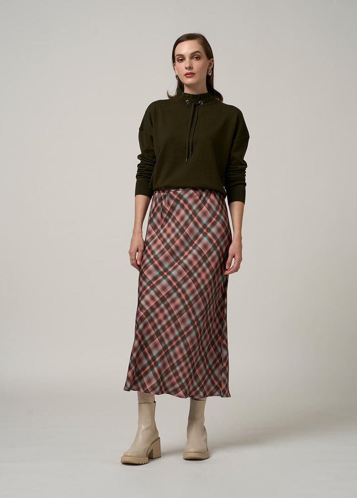 Thistle Skirt - Brick Multi