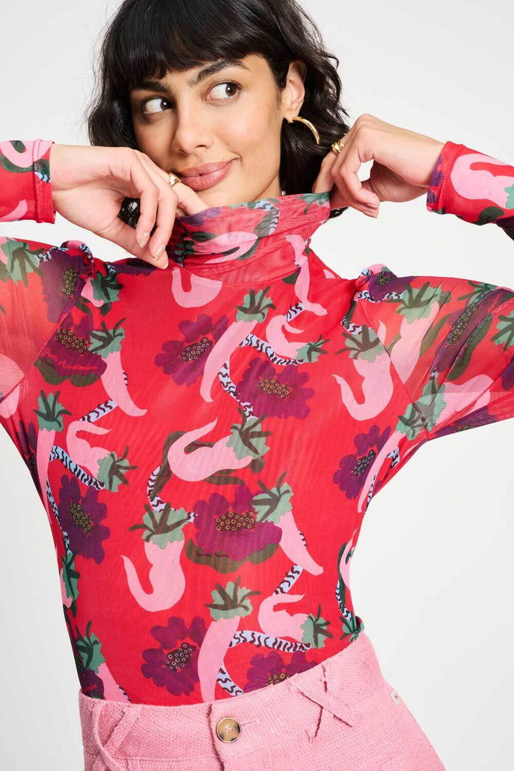 Picnic Delight Turtleneck