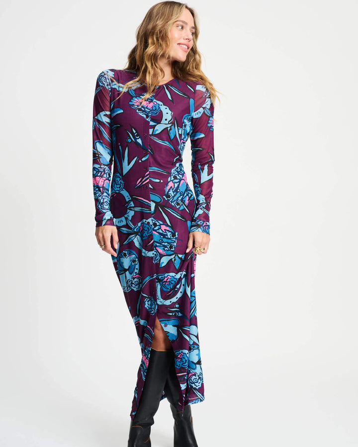 Mystic Dinner Mesh Dress