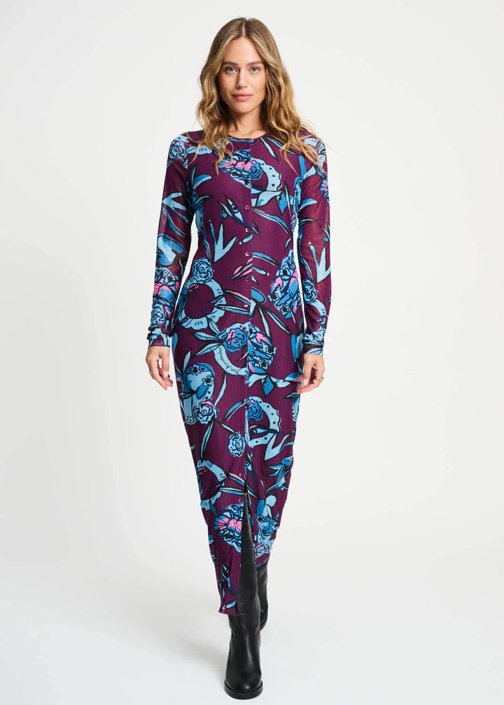Mystic Dinner Mesh Dress