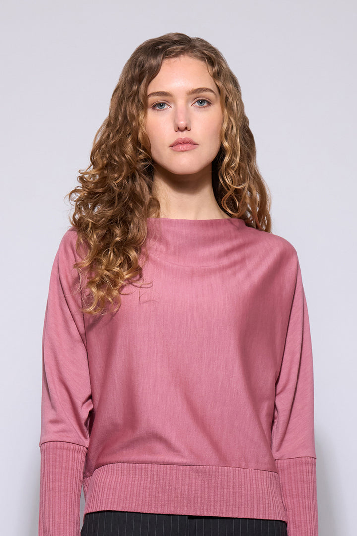 Dolman Merino Knit Top - Zephyr