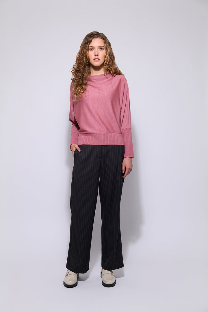 Dolman Merino Knit Top - Zephyr