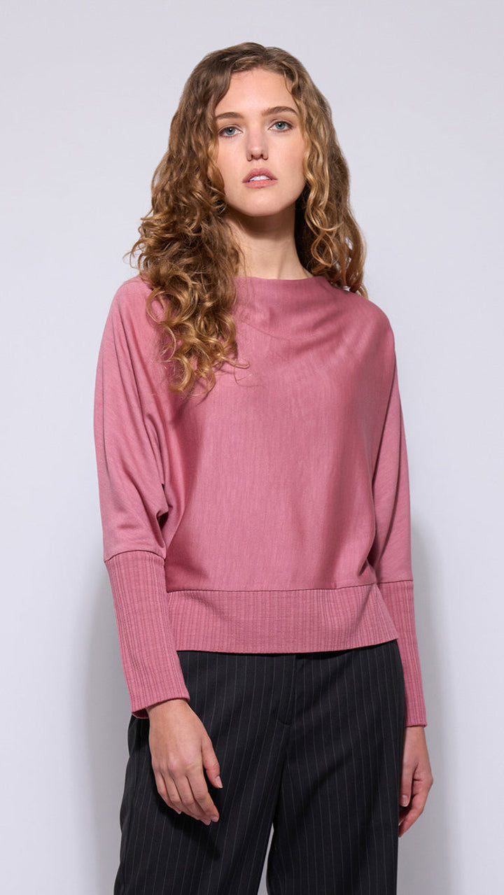 Dolman Merino Knit Top - Zephyr
