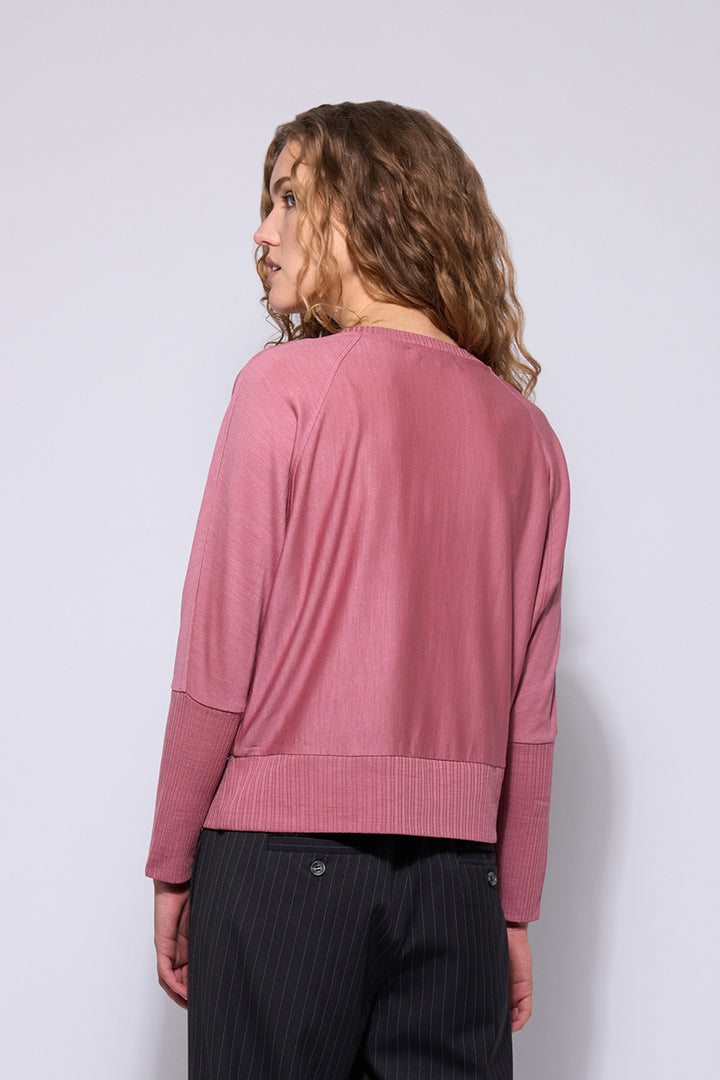 Dolman Merino Knit Top - Zephyr