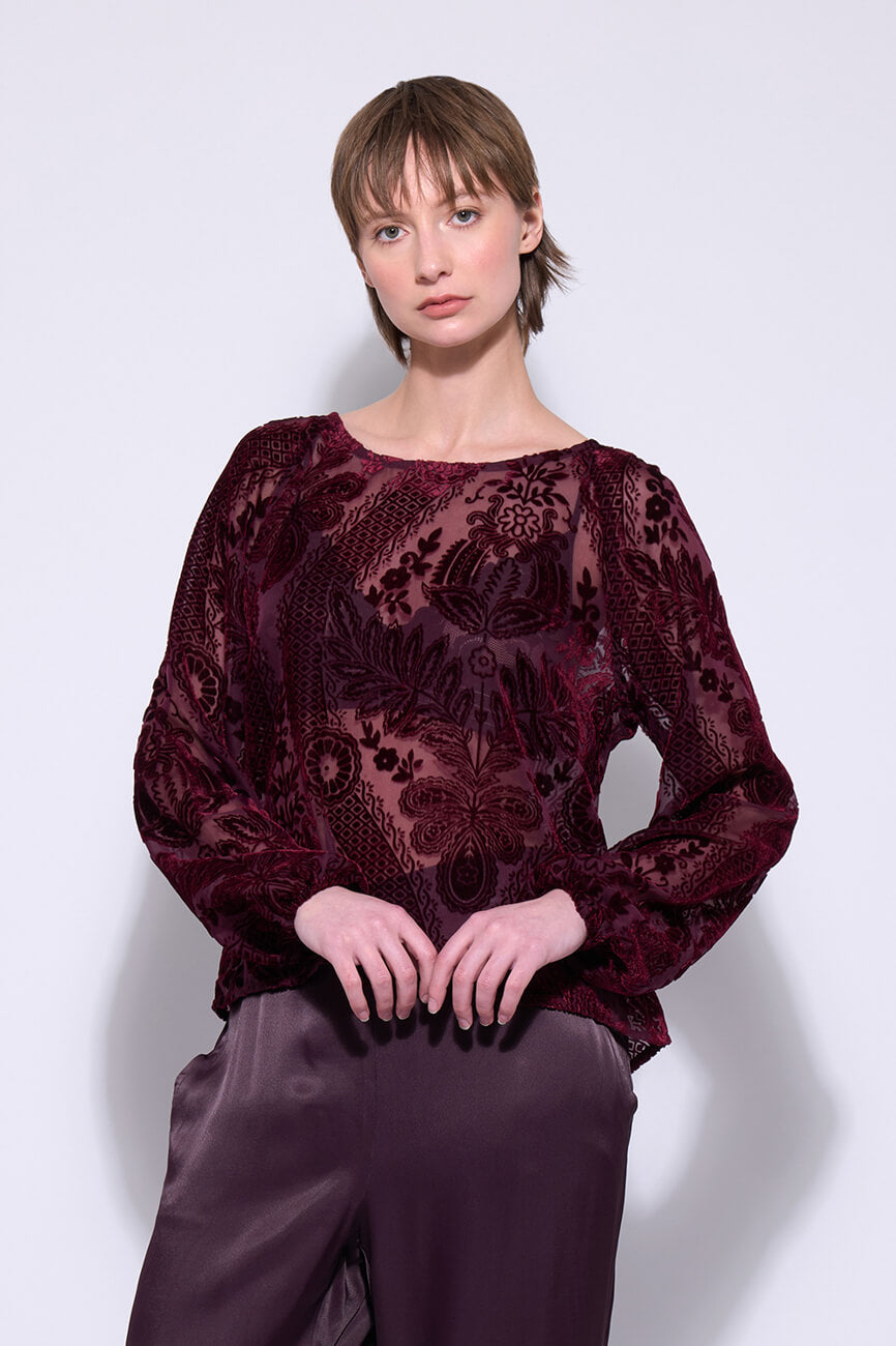 Sloane Pant - Raisin