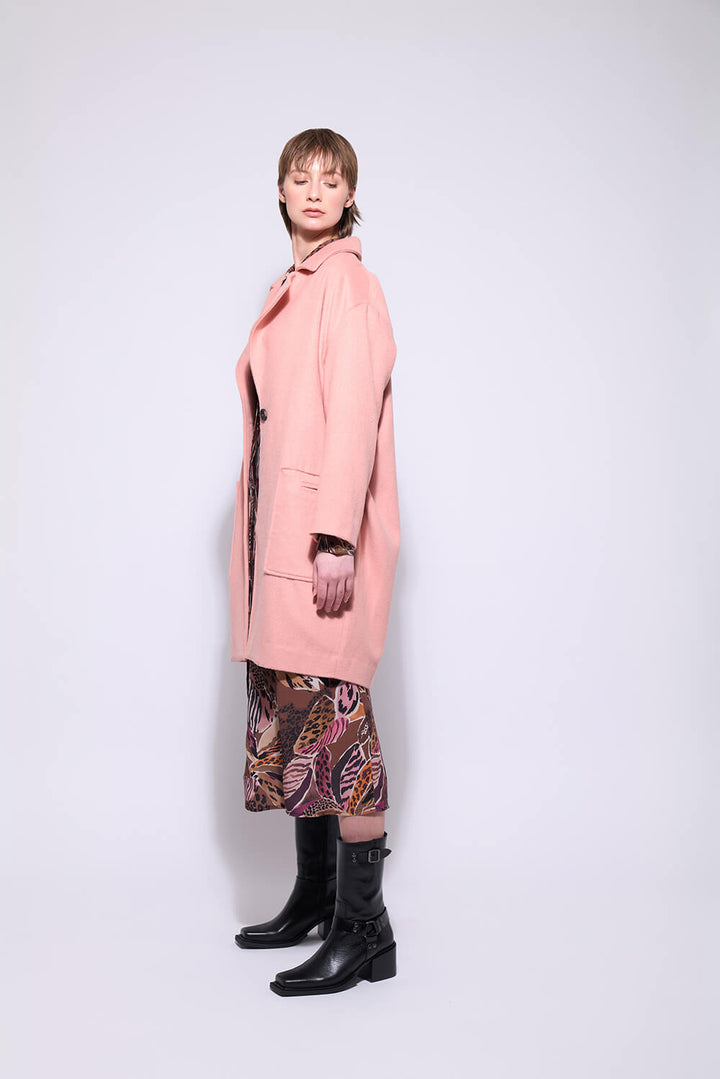 Polly Coat - Pink Salt