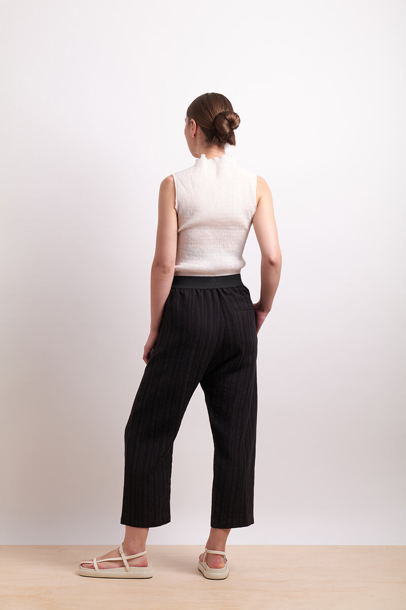 My Space Pant - Onyx Stripe