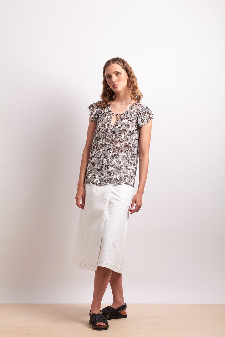 In Print Top - Petal