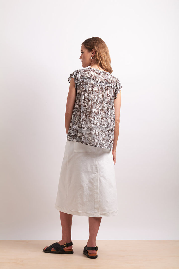 In Print Top - Petal