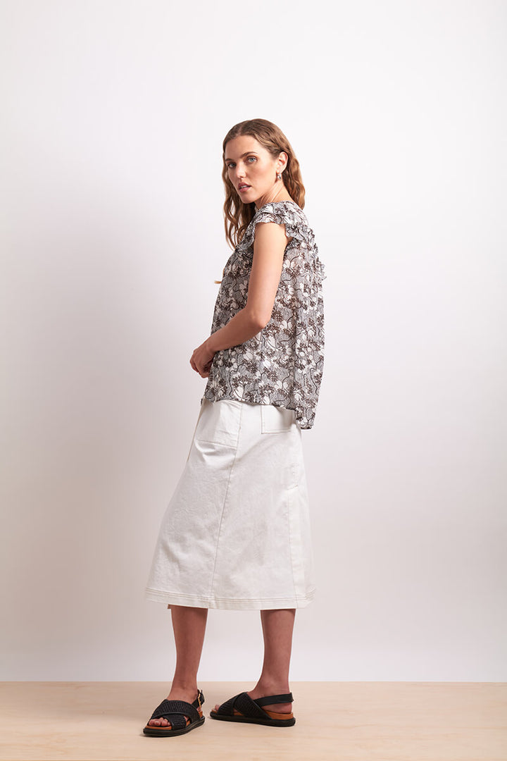In Print Top - Petal