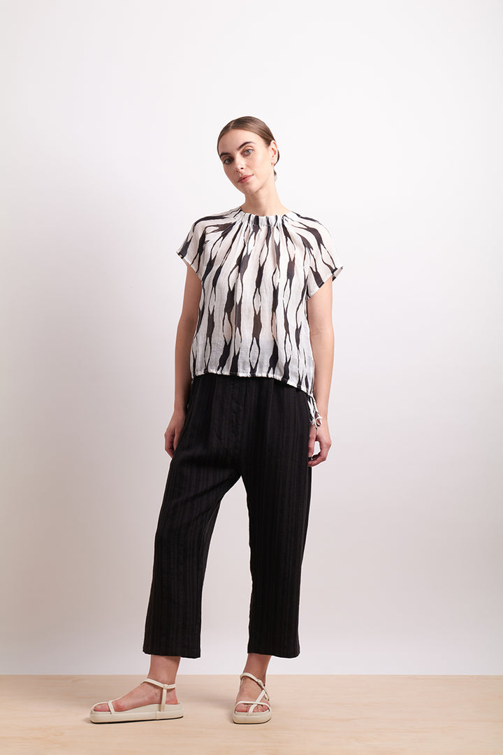 Soft Focus Top - Liquorice