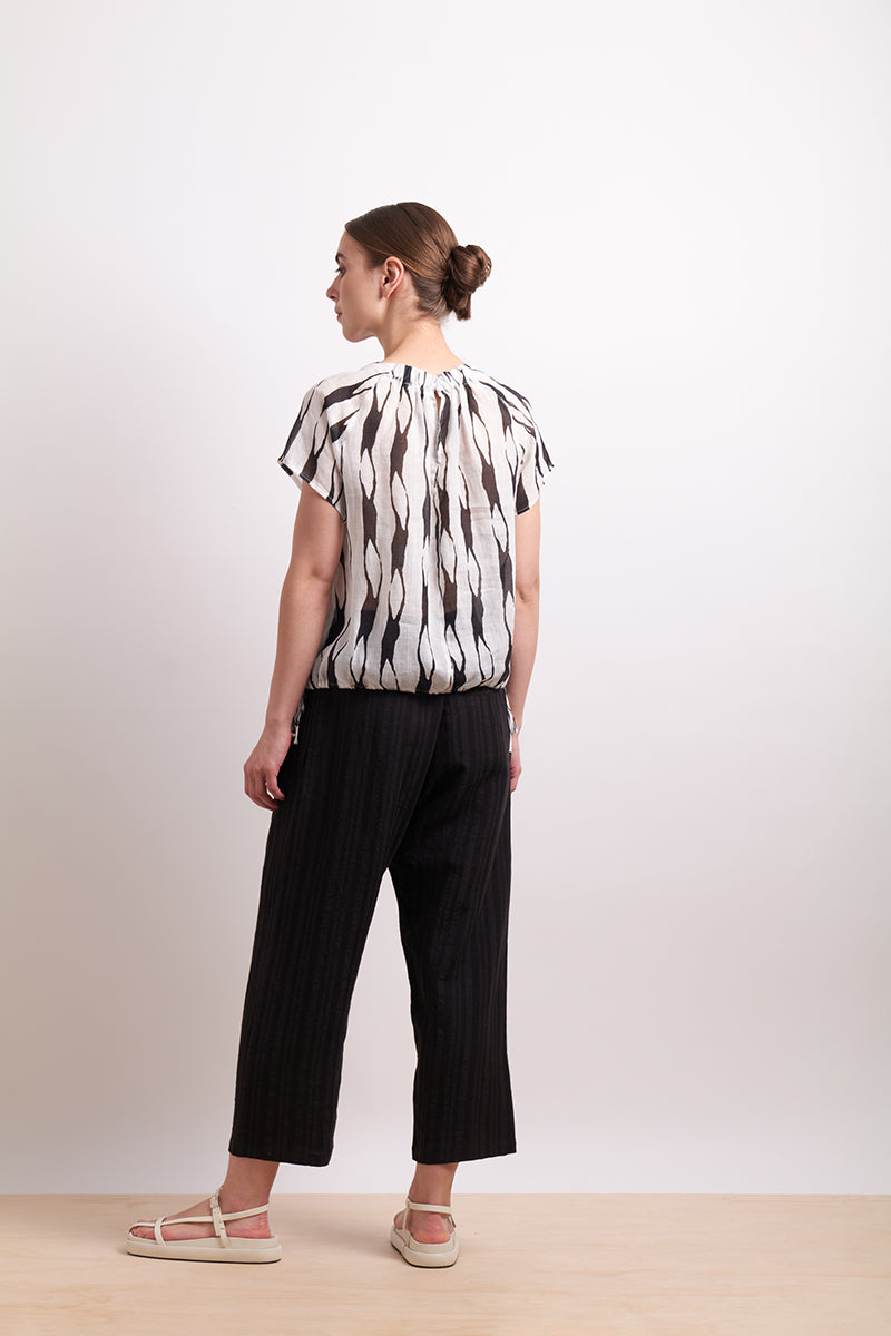 Soft Focus Top - Liquorice