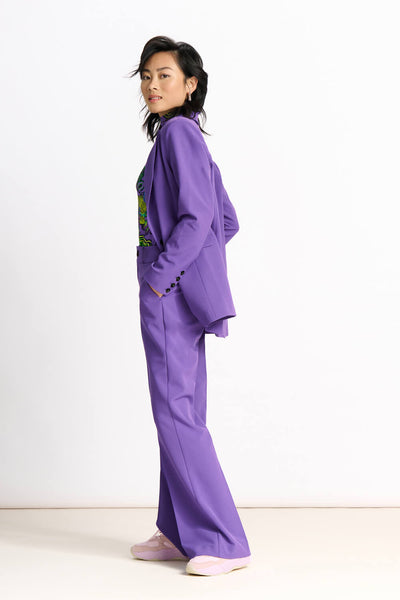French Violet Wide Pants