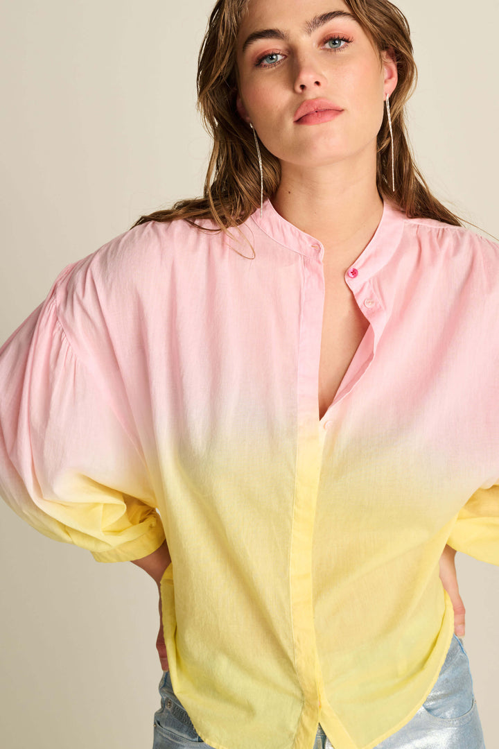 Blooming Pink Faded Shirt