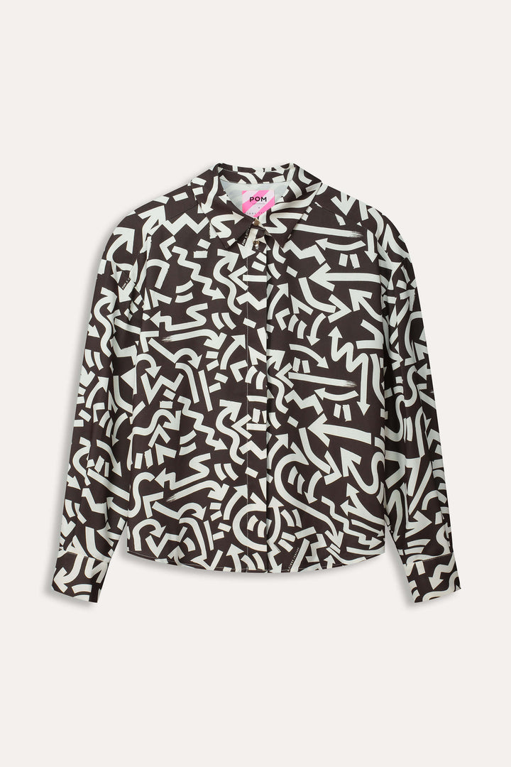 Kim Shirt - Chocolate