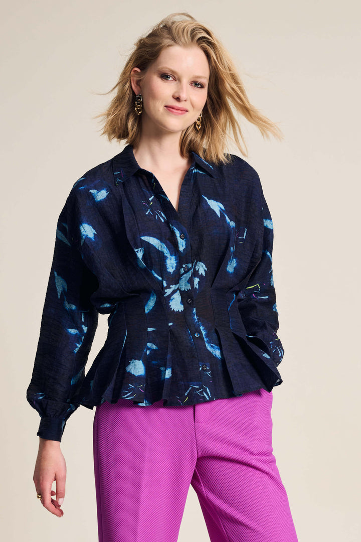 Feathers & Florals Blouse