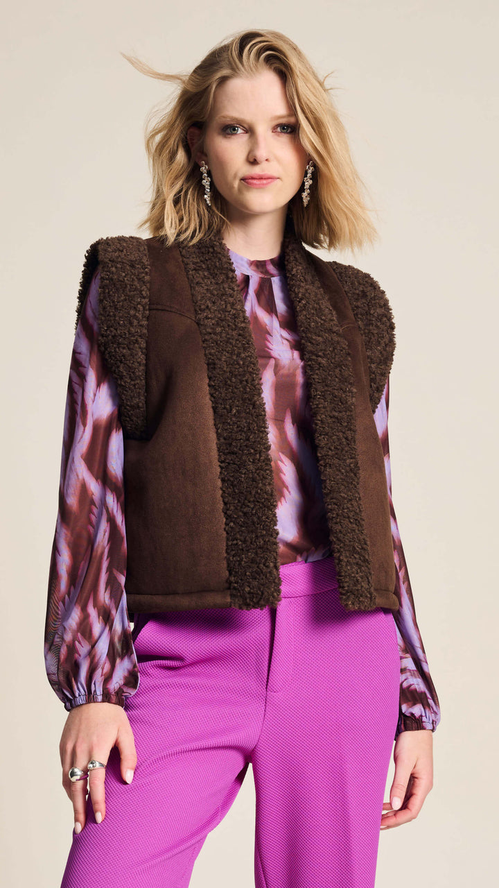 Lammy Brown Gilet