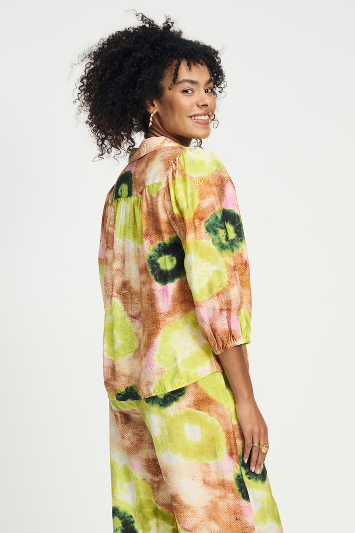Summer Bliss Lime Blouse