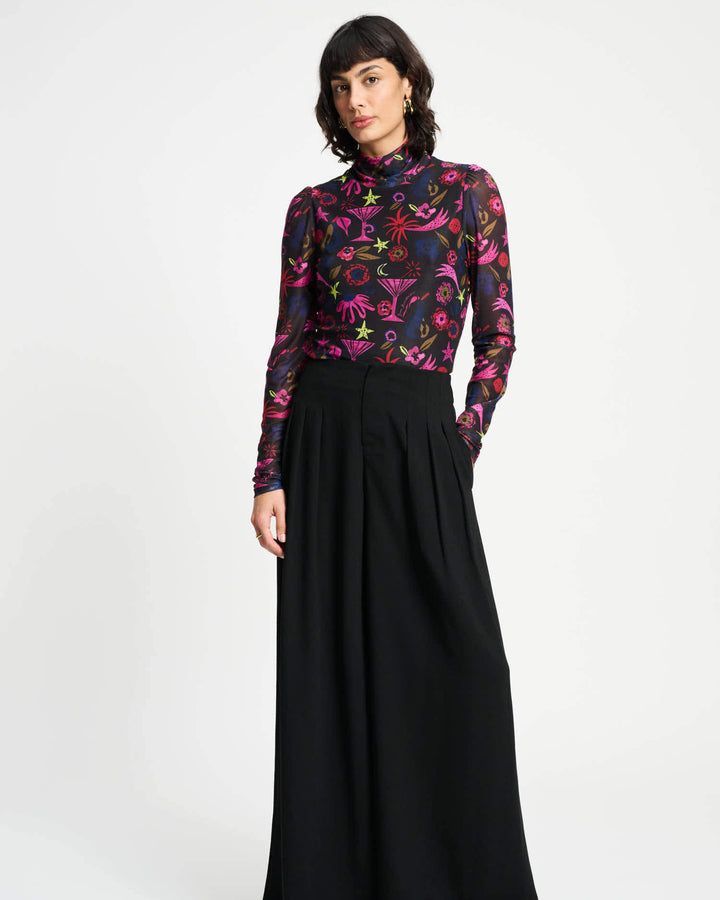 Party Delight Turtleneck Top