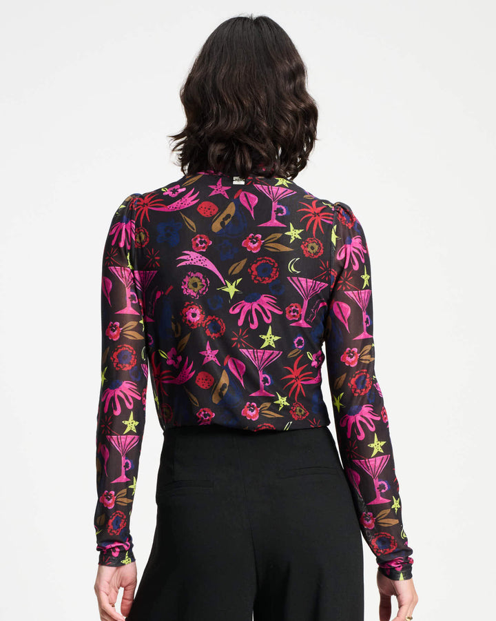 Party Delight Turtleneck Top