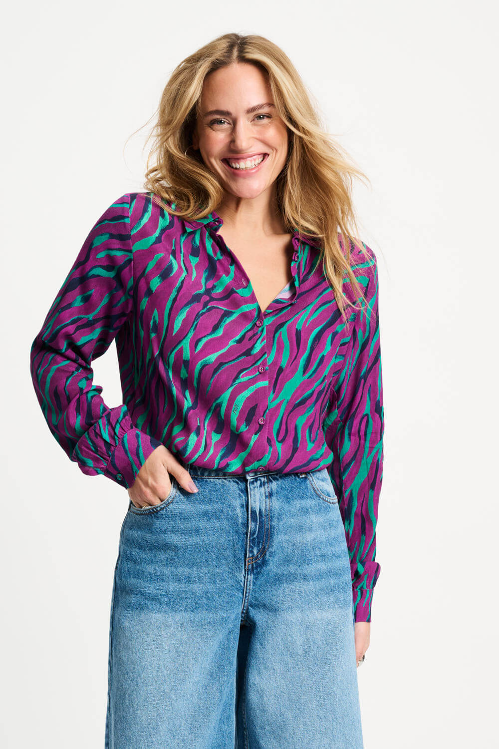 Mila Animal Blouse
