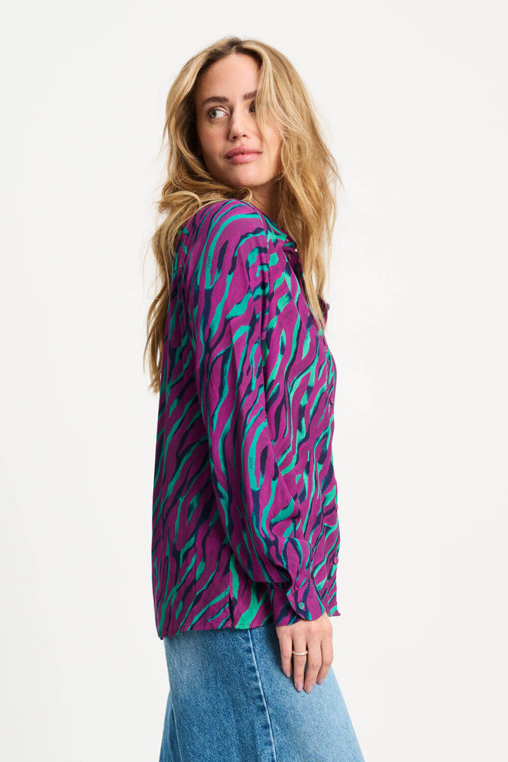 Mila Animal Blouse
