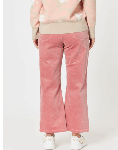 Lucy Stretch Cord Pant - Blush