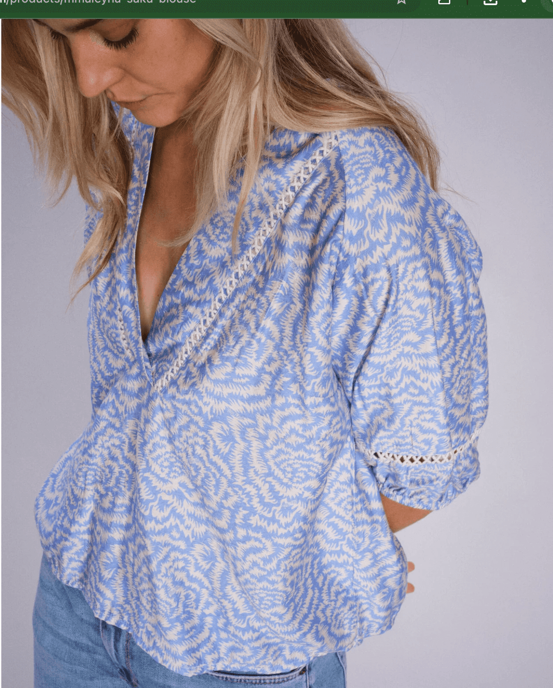 Aleyna Saku Blouse