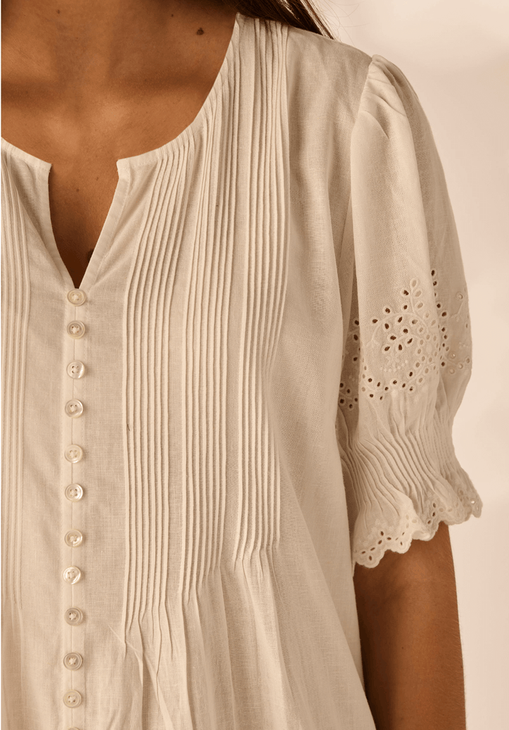 Clover Shirt - White