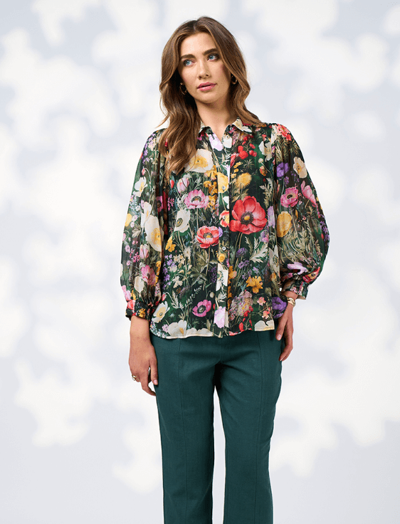 Looking Glass Shirt - Ivy Multi