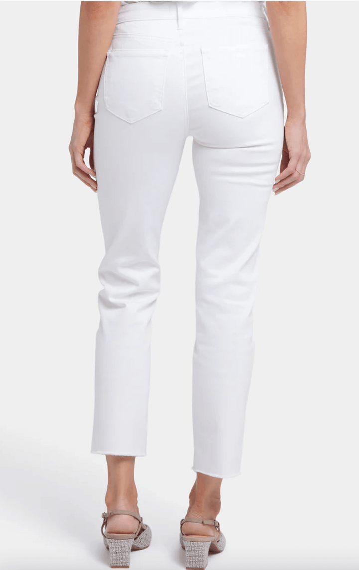 Sheri Slim Ankle Jeans - Optic White