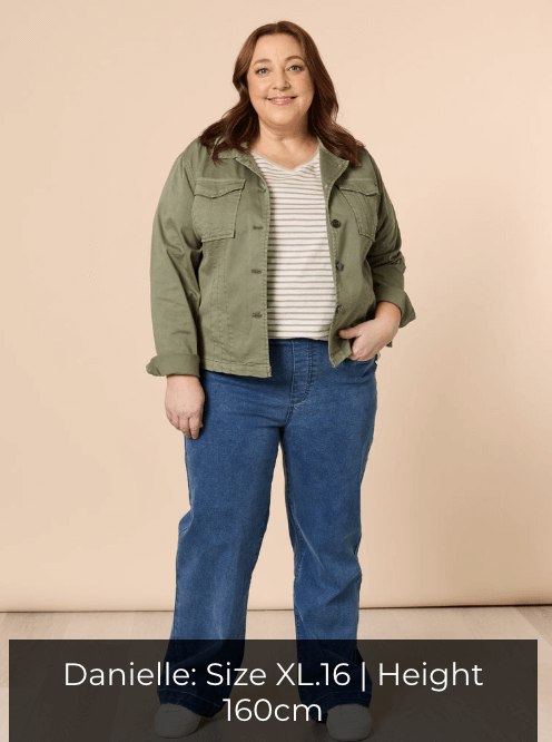 Maddi Wide Leg - Denim