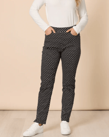Bow Tie Print Pant