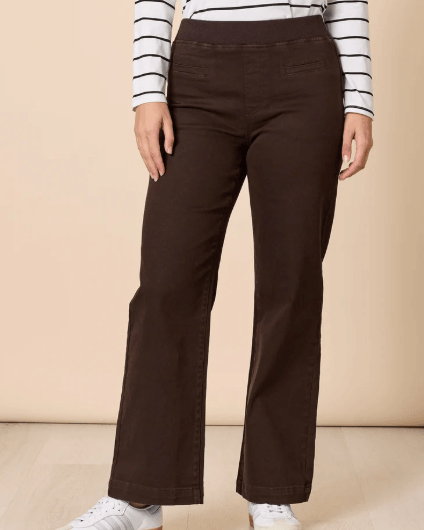 Maddy Pull On Wide Leg Jean