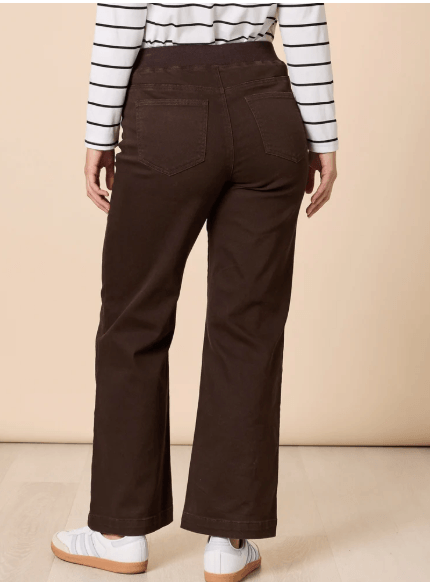 Maddy Pull On Wide Leg Jean