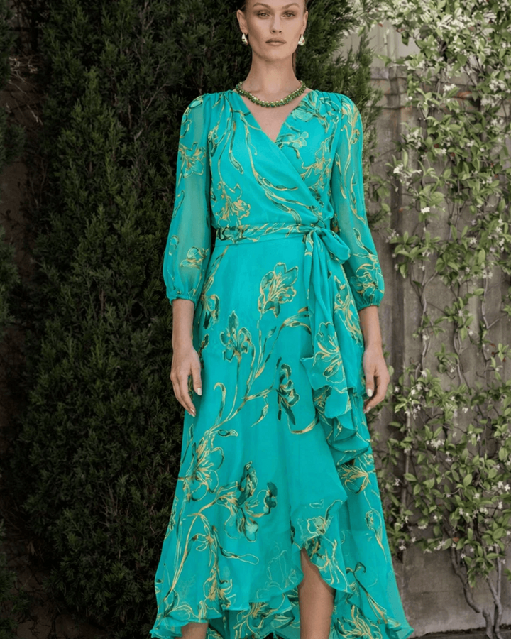 Lorelei Wrap Midi Dress