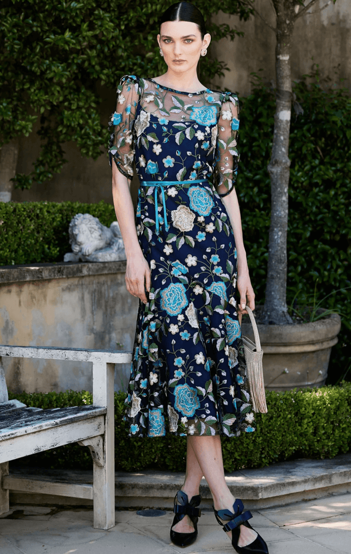 Cardelina Mesh Lace Dress