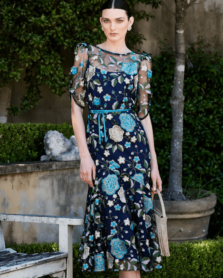 Cardelina Mesh Lace Dress