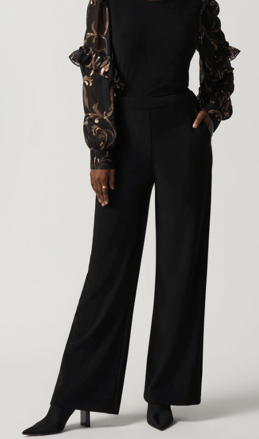 Joseph Ribkoff High Rise Wide Leg Pant 234103