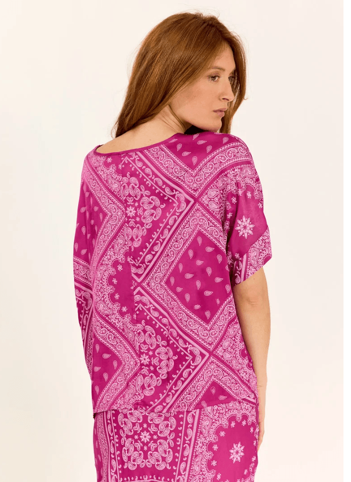 Lauren Vidal Perle Pink Top
