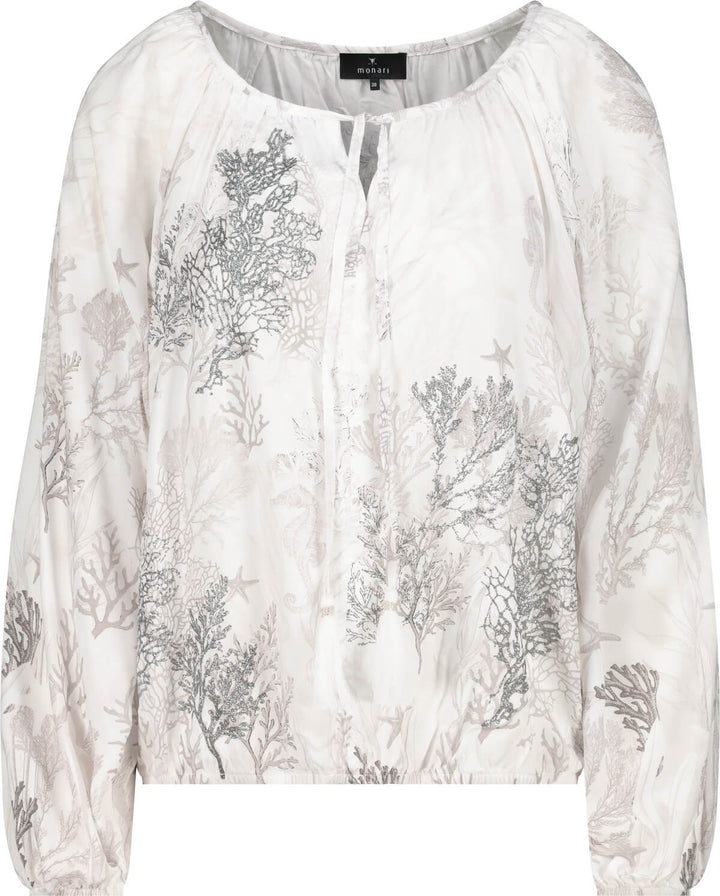 Coral Reef Blouse - Cream