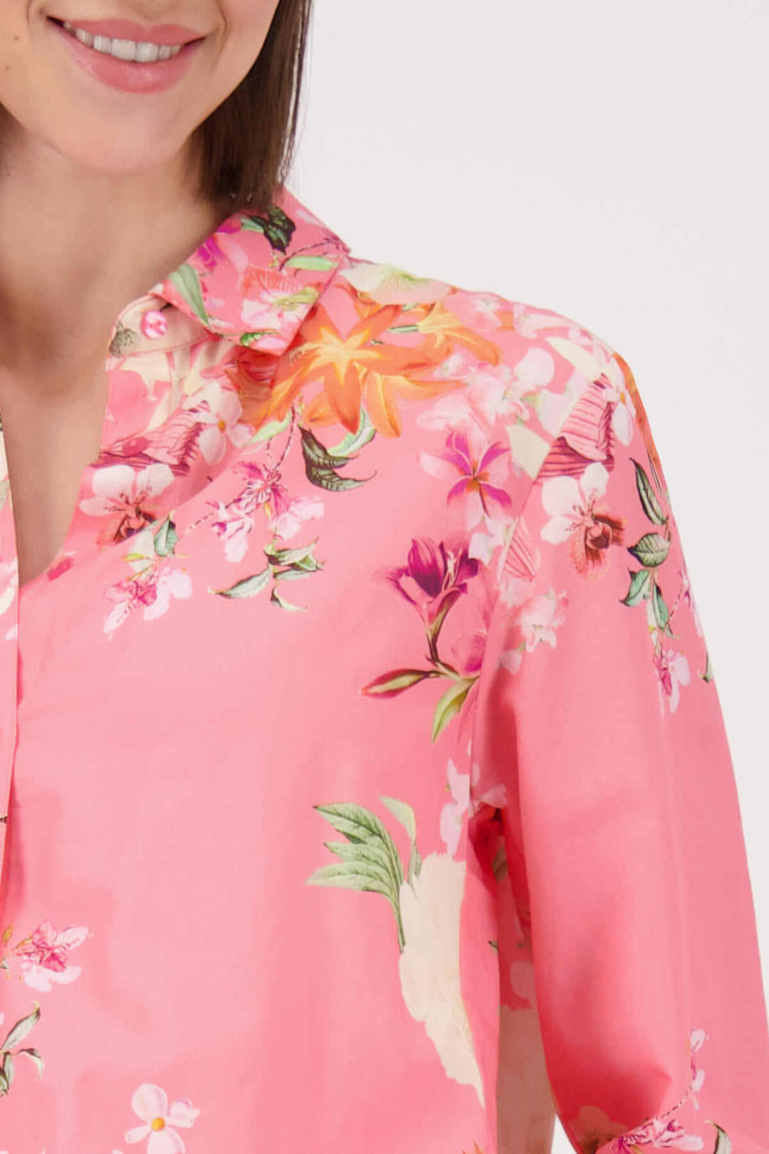 Bermuda Floral Blouse