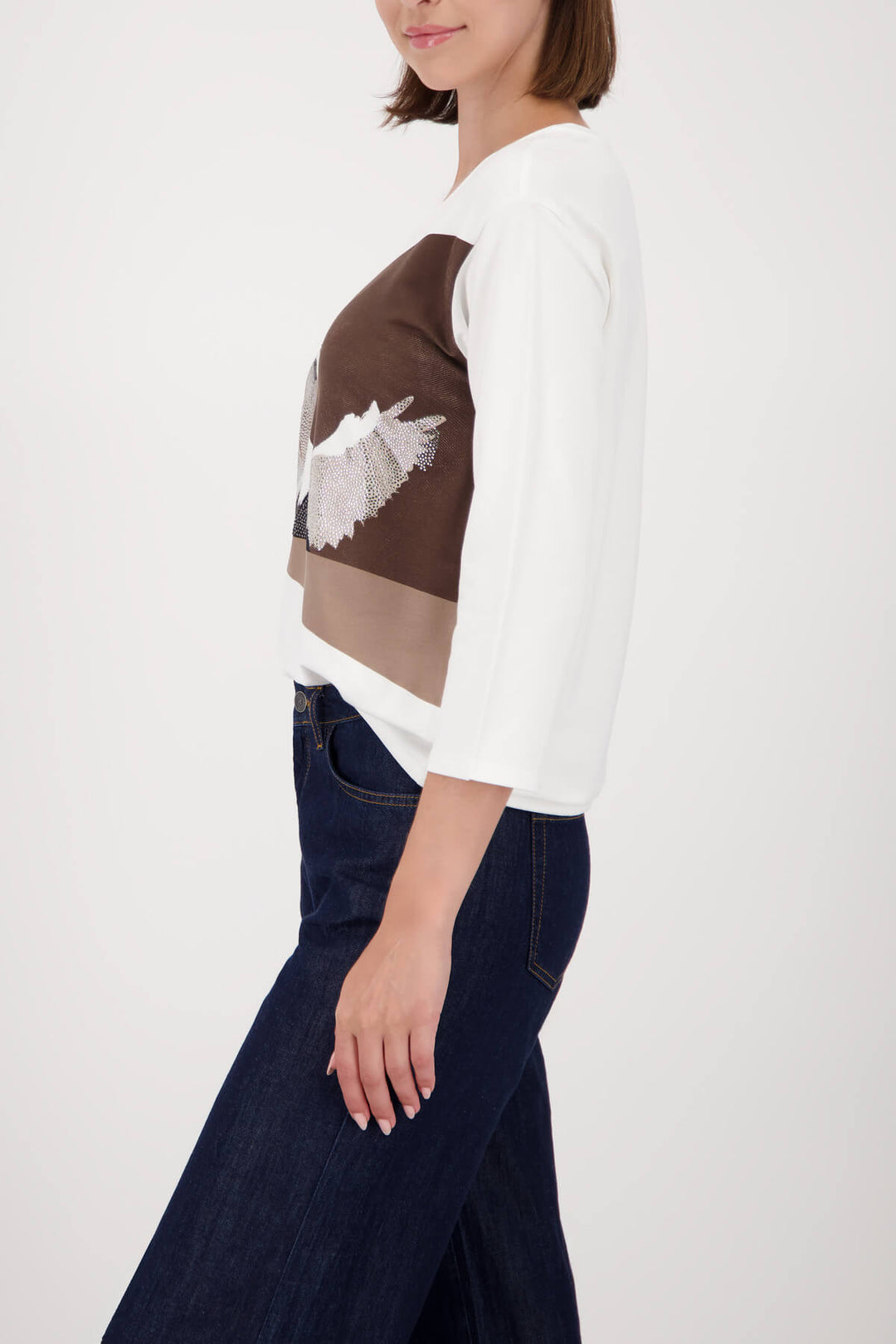 Verona Swan Top - White